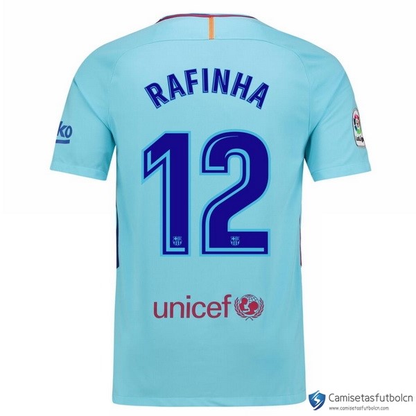 Camiseta Barcelona Segunda equipo Rafinha 2017-18